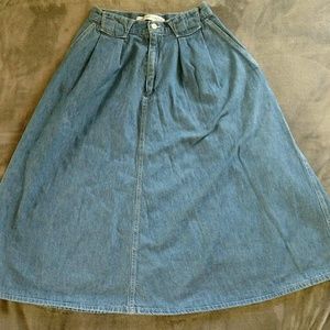 Calvin Klein Sport Denim Skirt